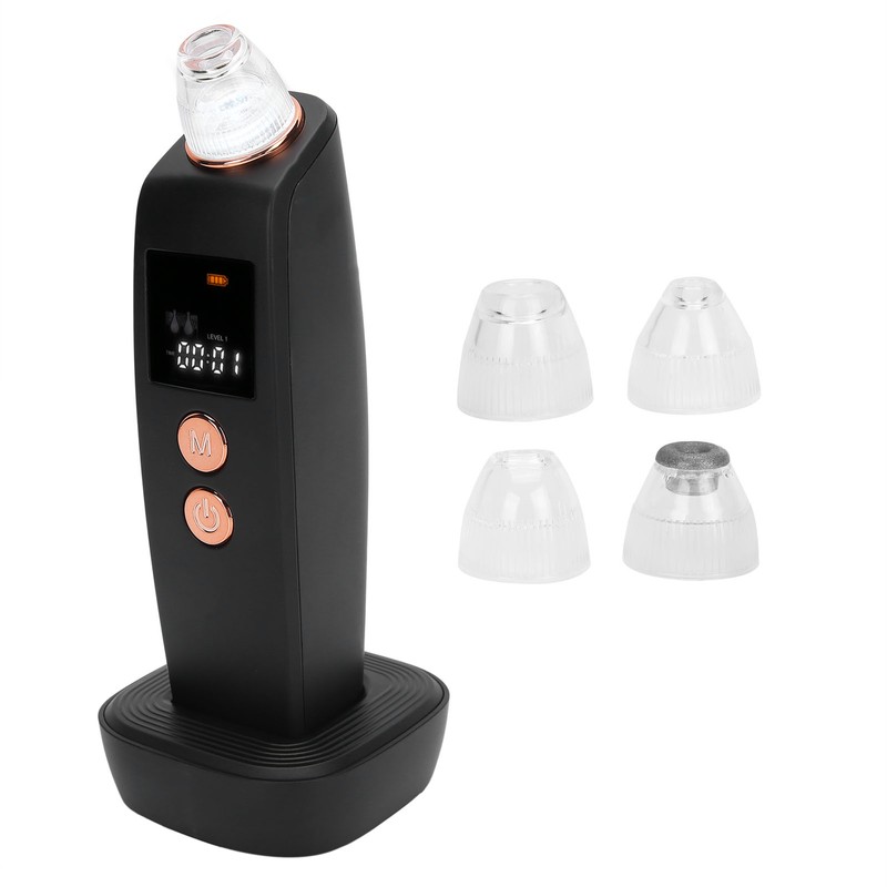Visual Electric Blackhead Removal Machine Adjustable Vacuum Suction Face Pore