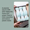 Tommee Tippee Twist & Click Nappy Bin Refills, Pack of