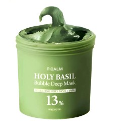 Mascarilla Limpiadora Profunda Burbujas Albahaca.