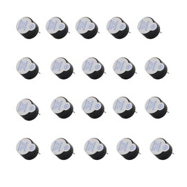 Xnrtop DC5V Active Buzzer Electronic Alarm Magnetic Long Continuous Beep for Arduino (Pack of 20)