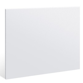 Sasylvia White Hdpe Sheet 1/2" Thick 24 x 12, HDPE Plastic Sheet Flexible High Density Polyethylene Board Solid Plastic Block for DIY Projects for Machining Home