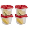 Utensilux Food Storage Containers, Half Cup Food Storage Containers, 9