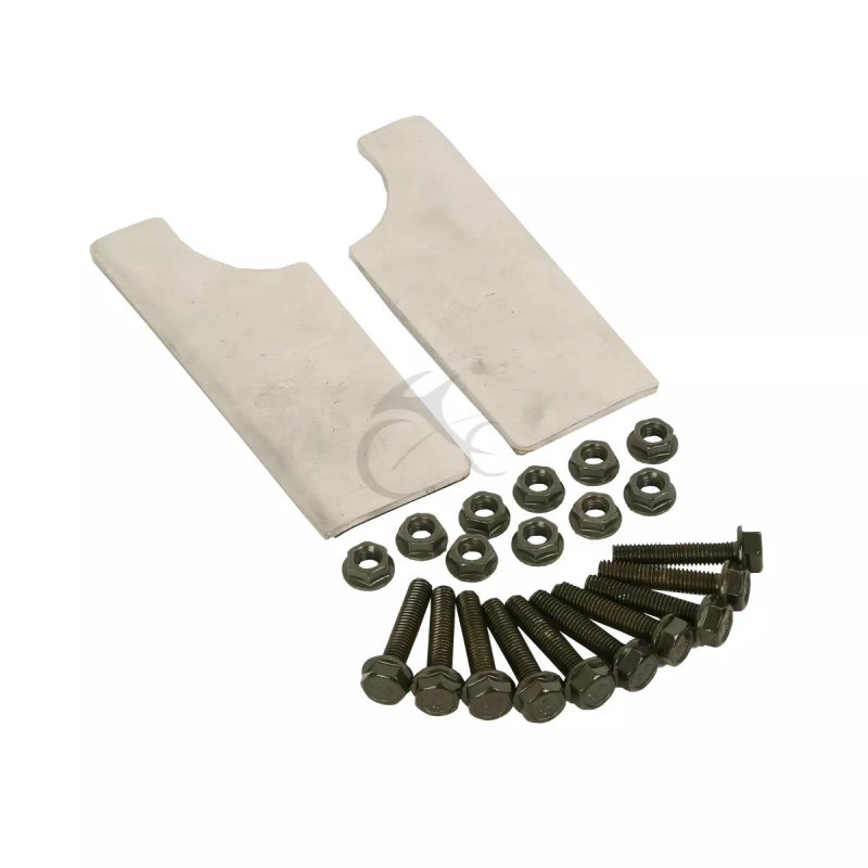 TCMT 4" Hard Stretched Saddle Bag Extensions Fit For Harley