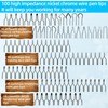 100pcs Wood Burning Kit,Wood Burning Tips Wood Burner tip,Burning Tool