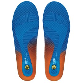 Sidas 3D Gel Cushioning Insole, Anatomical 3D Shape, unisex_adult, CSEESCUSH3D, blue, XXL:46-48