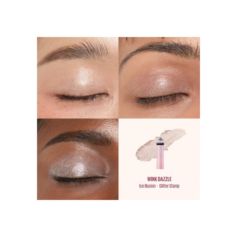 Kaja Wink Dazzle Dual-Ended Eyeshadow Stick Stick 0.017 oz Ice