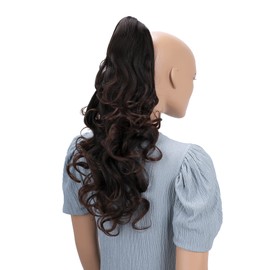 Prettyshop 50 cm Hair Piece Braid Ponytail Hair Extension Voluminous Wavy