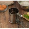 Mrs. Anderson’s Baking Hand Squeeze Flour Sifter, Stainless Steel, 5-Cup