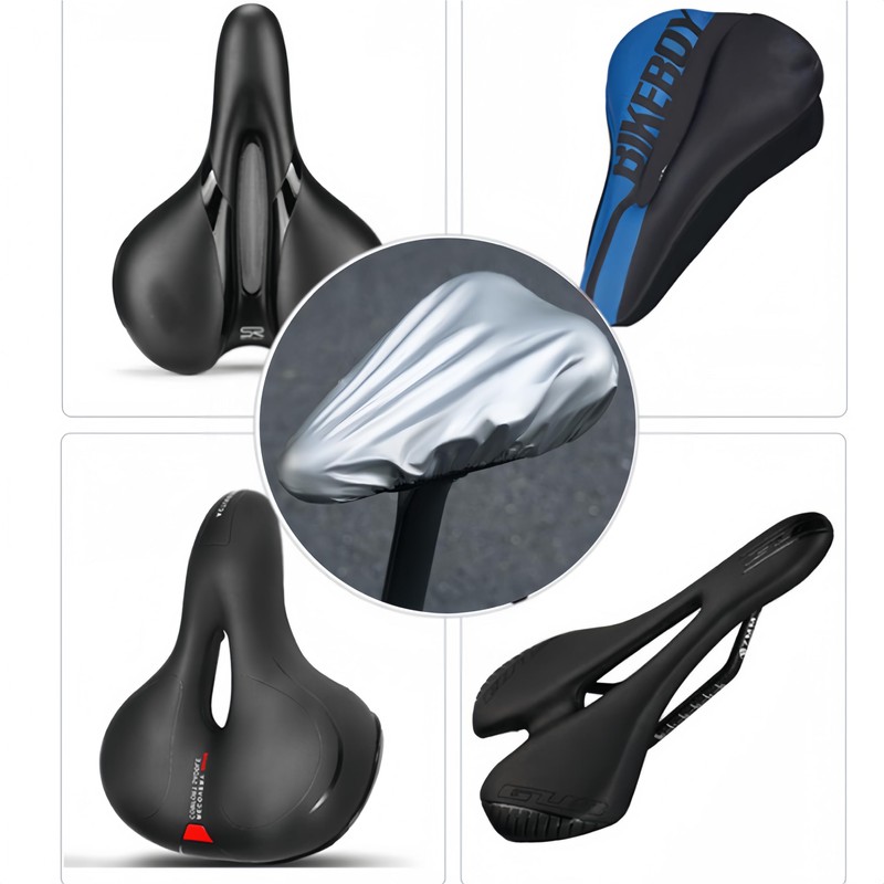 Ai-OUMLEEF 1-Piece Bicycle Saddle Cover, Saddle Cover, Electric Bicycle, Cover,
