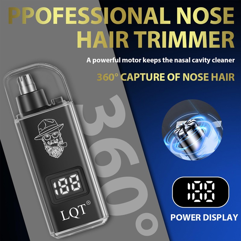 Electric Foil Shaver for Men 3-Piece Grooming Kit with Floating