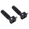 1 Pair Universal Motorcycle Footrests Rear Set Footpegs with 8mm
