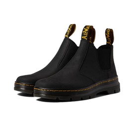 Dr. Martens unisex adult Chelsea Boot, Black Pit Quarter, 8 Women 7 Men US