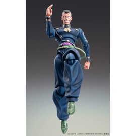 Super Action Statue JoJo's Bizarre Adventure Part 4 "Nipponmura Barely Tai Nijimura", Approx. 5.9 inches (150 mm), PVC & ABS & Nylon, Painted Action Figure
