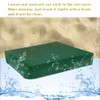 WWLEIHUO 120 x 120 x 20 cm Waterproof Sandpit Cover,