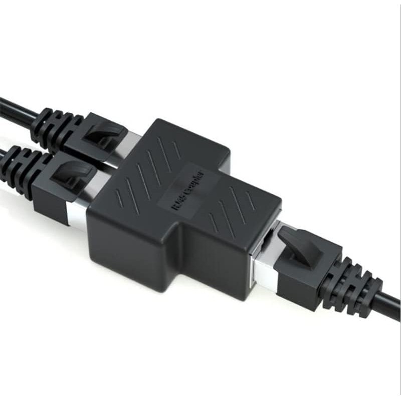 BUBUCAM 2 Pack RJ45 Splitter Coupler Adapter Network LAN ETHERNET