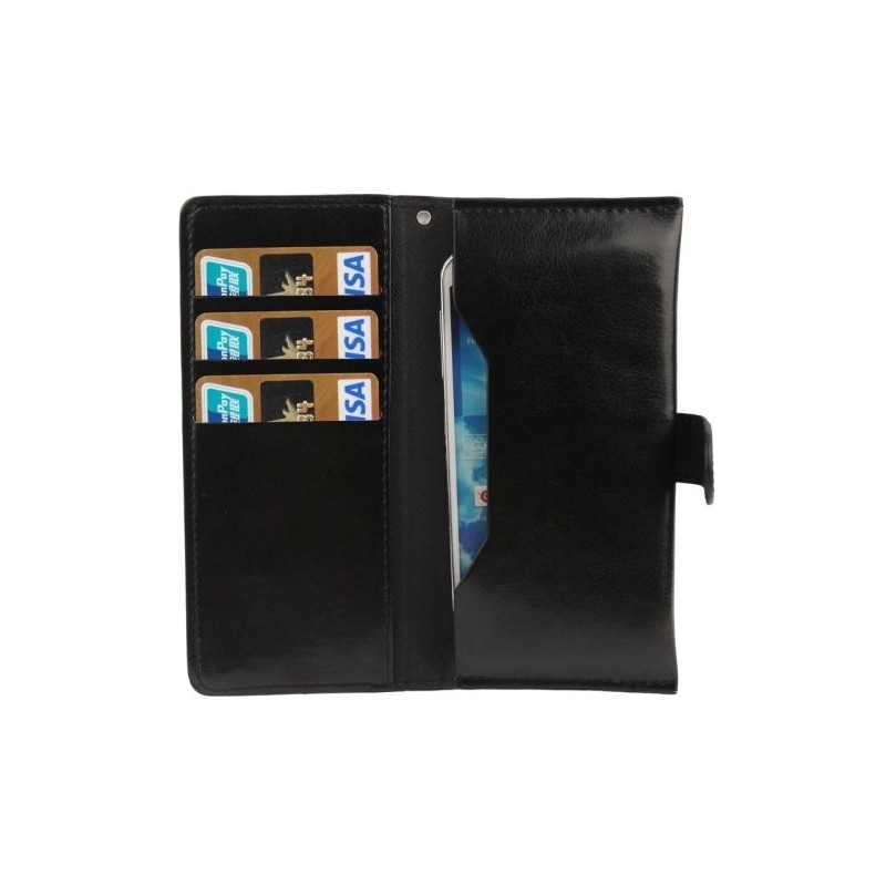 DFV mobile - Cover Premium Synthetic Leather with Card Case