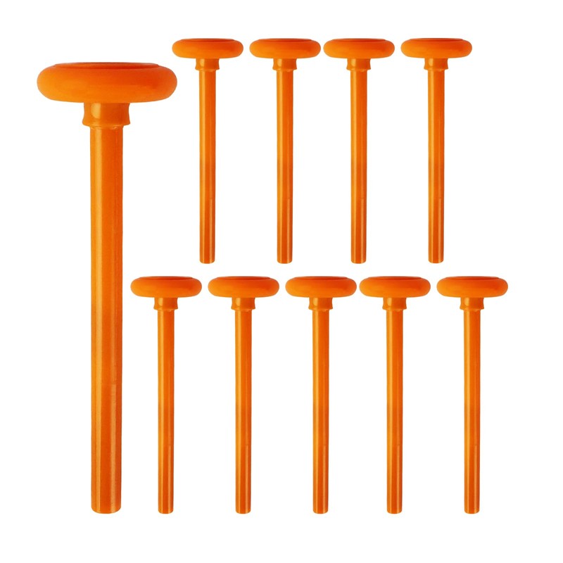 EXERAUO 7" Long Stem Garage Door Rollers 10 Pack -
