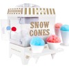 Nostalgia Snow Cone Shaved Ice Machine - Retro Table-Top Slushie