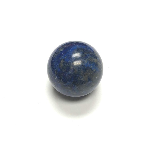 Zentron Crystal Collection 25mm Polished Sphere Gemstone Pocket Sized 1" with Velvet Bag (Sodalite)