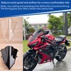 SHINKXMT Motorcycle Windscreen CBR650R Windscreen Wind Deflector Visor Cover Compatible
