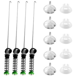 Suspension Rod Kit for May.tag MVWC565FW2 MVWC565FW1 MVWX655DW1 MVWX655DW2 Bravos Washer-Whirl.pool WTW5000DW3 WTW5000DW2 WTW5000DW1Washing Machine Damper Rods by TOMOON