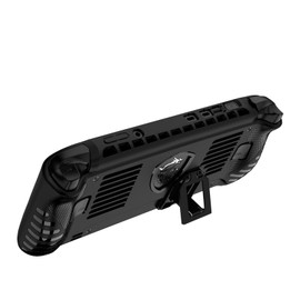 Hzycwgone Case for MSI Claw 8 AI+(2025),TPU Grip Protective Cover for MSI Claw 8 AI+ A2VM Handheld Gaming,Soft Back Case with Kickstand for MSI Claw 8 AI+(Black)