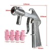 Sandblaster Compressed Air Sand Blasting Gun Air Siphon Grinding Nozzle