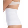 FarmaCell Shape 605 High Waist Microfibre Body Shaper, White