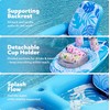 SLOOSH Pool Floats Lounger Adult, Fabric Pool Floaties Lounge Convertible
