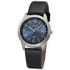 Regent Men's Watch F-682 Leather Quartz Movement Bracelet Watch Titanium