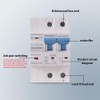 Swokely 2P Smart Circuit Breaker, 100A 220V WiFi Smart Energy