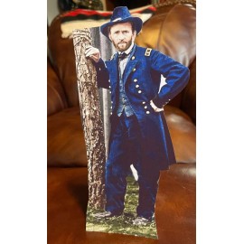 General US Grant and President Color Tabletop Figure Display Standee 10 1/2"Tall