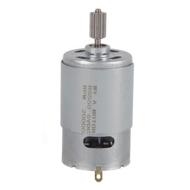 6V RS550 High Speed Micro Motor with Two Tooth Heads High Speed for DIY Hobby Electric Toy Car Motorcycle 6V (550-20000)