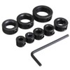 zmart Adjustable Depth Drill Stop Collar Set of 8 Counter