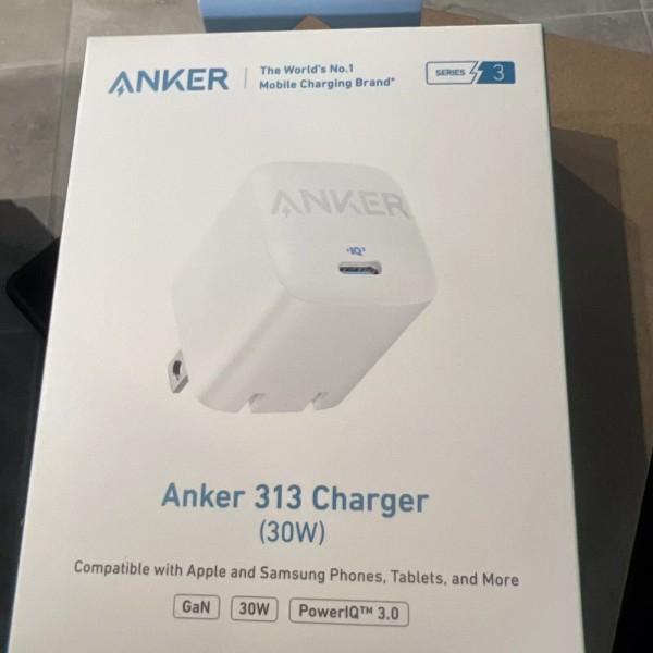 Anker 313 Charger 30W “Series 3” USB C Fast Charging