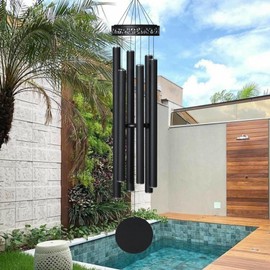 Large Wind Chimes for Outside Deep Tone, 48" Extra Large Wind Chimes, Wind Chime Outdoor Clearance, Sympathy Memorial Wind Chimes Outdoor for Garden,Yard,Patio and Lawn