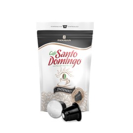 Café Santo Domingo Intenso Capsules - Compatible with Nespresso Original Brewers - Product from the Dominican Republic (10 Count)