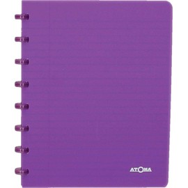 Schrift atoma a5 rt 5mm 144blz 90gr pp transp ass | Omdoos a 10 stuk