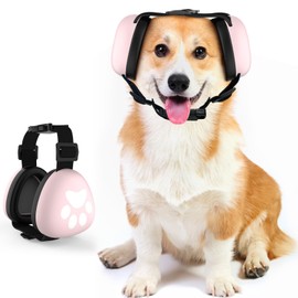 Dog Ear Muffs Noise Protection, 29dB Noise Cancelling Headphones for Dogs, Sound Proof Calming Dog Headphones for Fireworks Hunting Thunder Vacuums Anxiety Relief