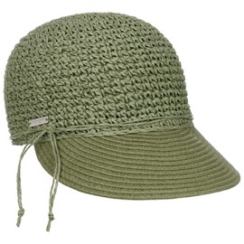 Seeberger Women's Norderney Sun Hat, Olive / Leaf It to Me