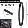(4 Pack) Replacement Portabands 45-69-0010 Blade Pulley Wheel Tire for