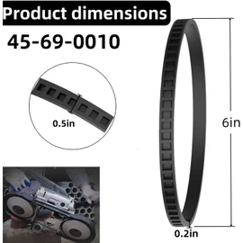 (4 Pack) Replacement Portabands 45-69-0010 Blade Pulley Wheel Tire for Milwaukeie Band Saws Deep Cut AO2807 6238N 6230 6232-6 6225 6238-20 2729-20