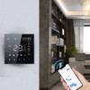 Smart Tuya WiFi Thermostat - Voice Control, Programmable LCD Touchscreen,