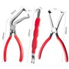 3 PCS Electrical Disconnect Pliers for Cars, Electrical Connector Separator