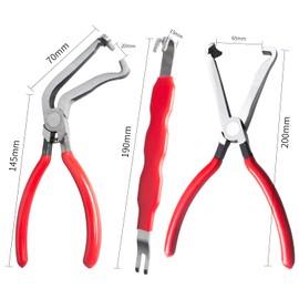 3 PCS Electrical Disconnect Pliers for Cars, Electrical Connector Separator Tool and Automotive Electrical Connector Pliers