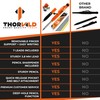 THORVALD New 2-in-1 Carpenter Pencils with Finger Grip for Carpenter