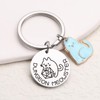 ORZOESD Cat Dice Inspired Gifts Cat Lover Keychain Gamer Player