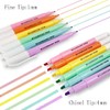 YOSKAEDI 12 Highlighters Pastel, Bible Highlighter, Small, Highlighter Pen Pen,