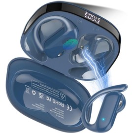 DUSONLAP Open Ear Earbuds, Off-White