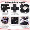 Black Flying Butterfly Explosion Gift Box - Flying Butterfly Christmas